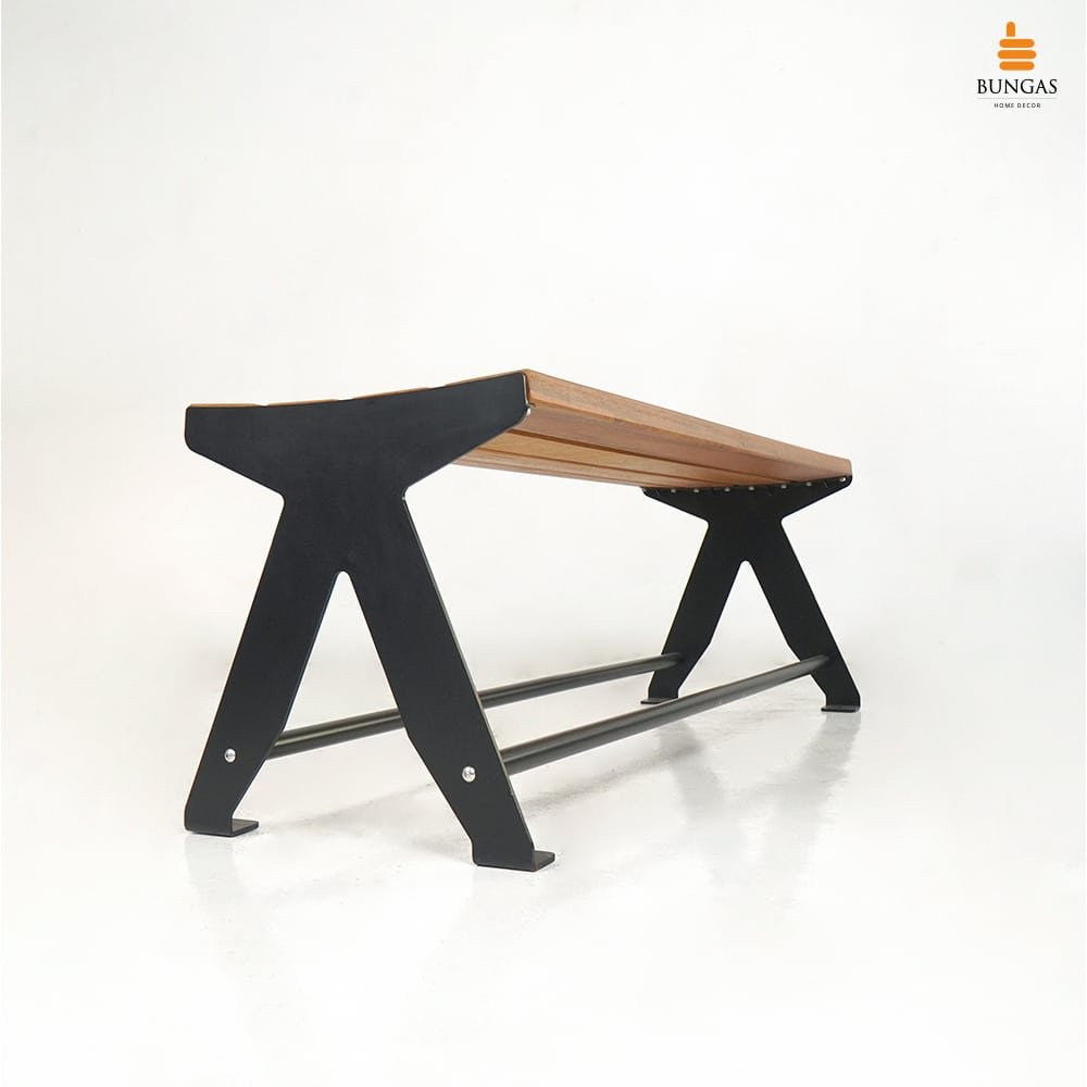 Aruna Bench Double Backless - Gambar 4