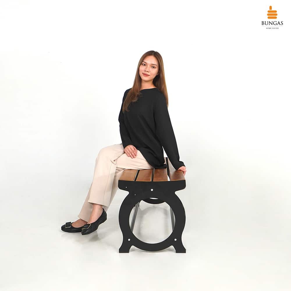 Mandala Bench Double Backless
