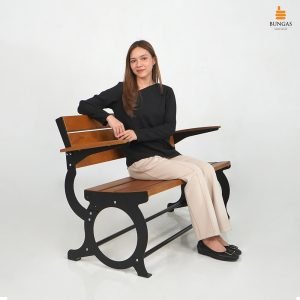 Mandala Bench Double Backrest